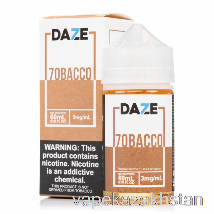Vape Disposable 7obacco - 7 Daze E-Liquid - 60mL 3mg